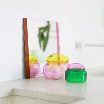 jar puffy pink