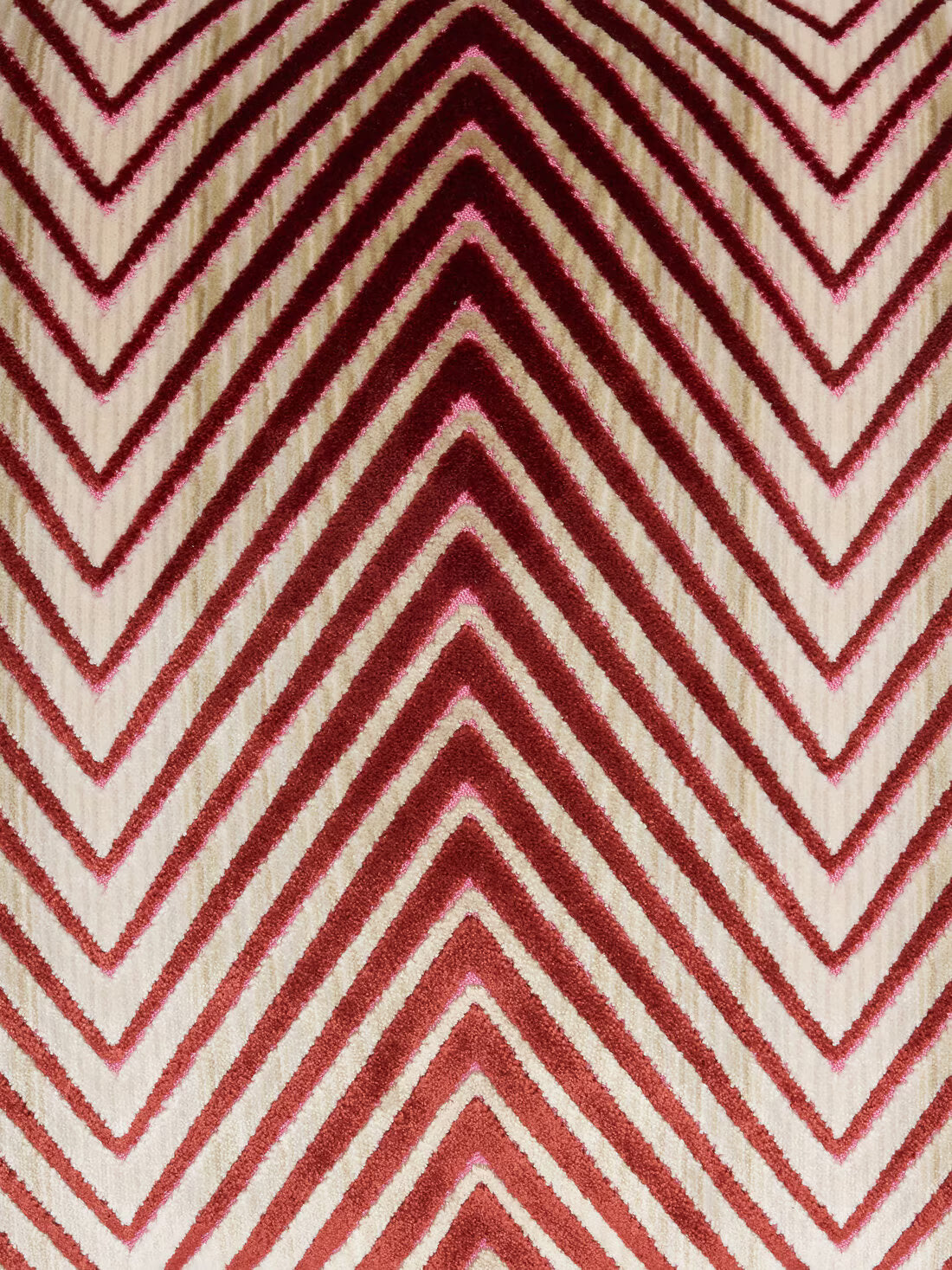 Ziggy 40x40 cm viscose blend zigzag cushion