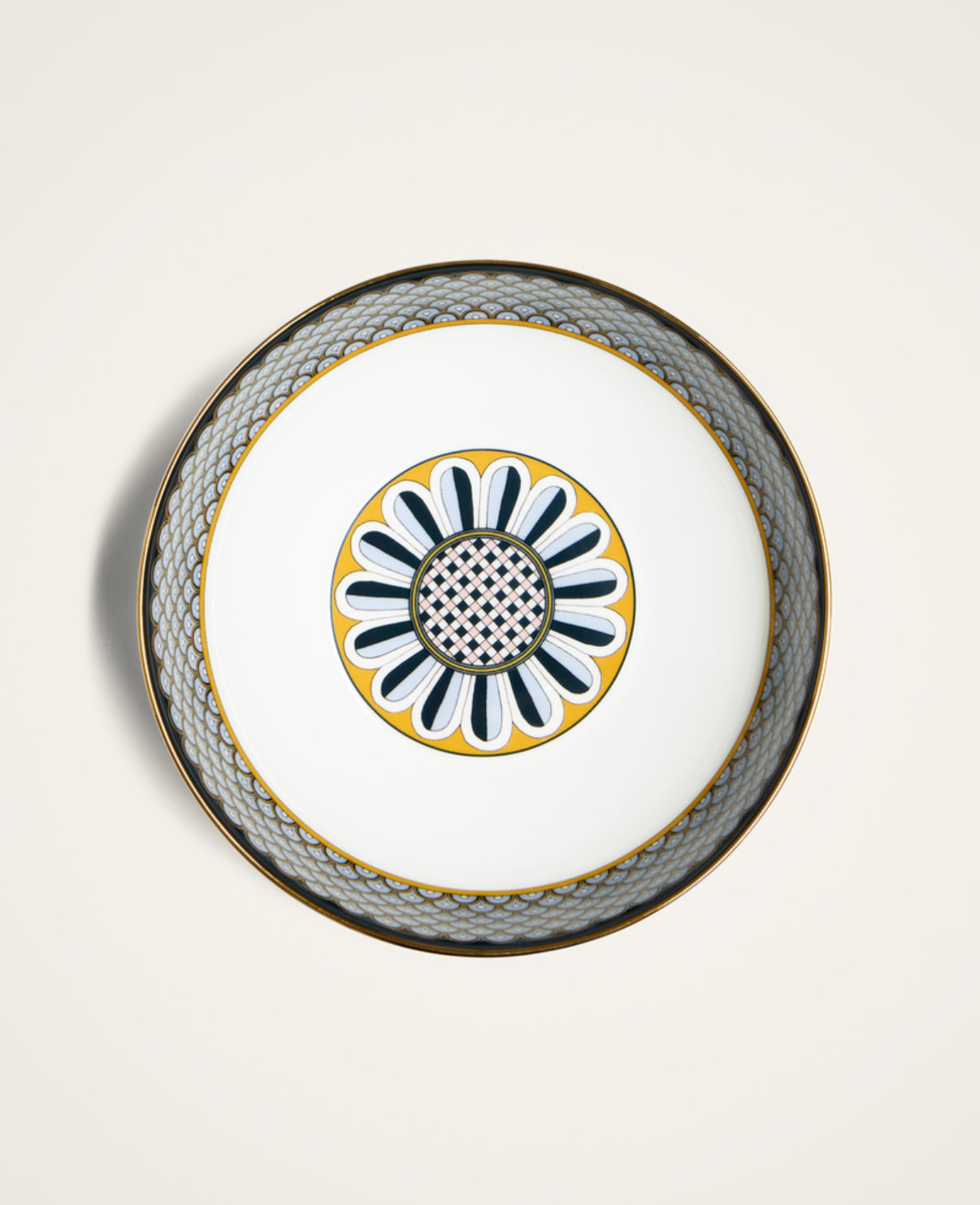 Serving Bowl Odysseus Midnight Blue in Porcelain