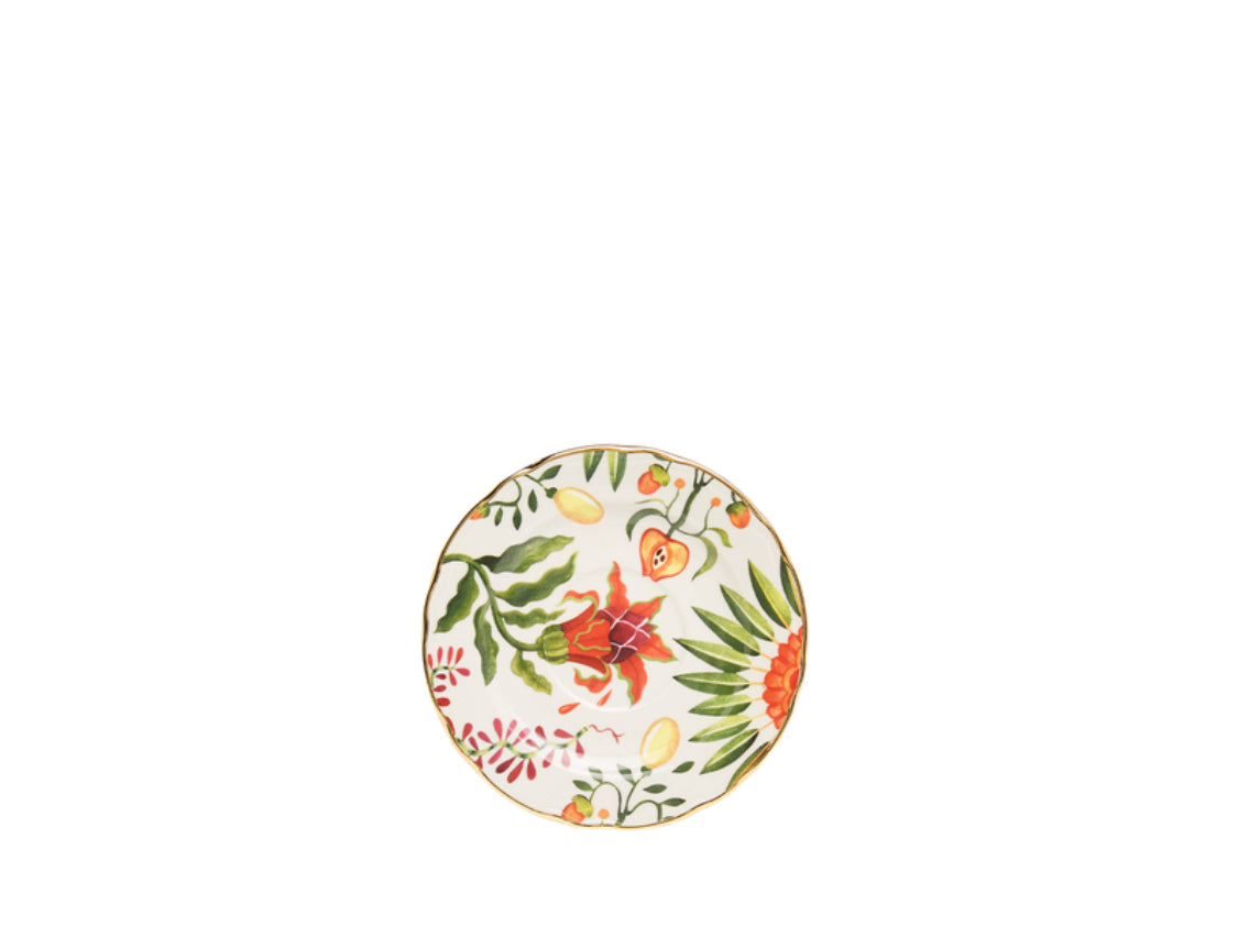 Big Mama Cup & Saucer.Eden in Porcelain. Set of 2