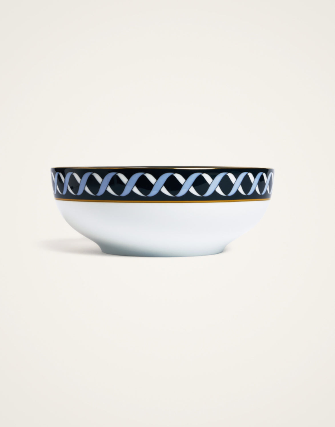 Serving Bowl Odysseus Midnight Blue in Porcelain