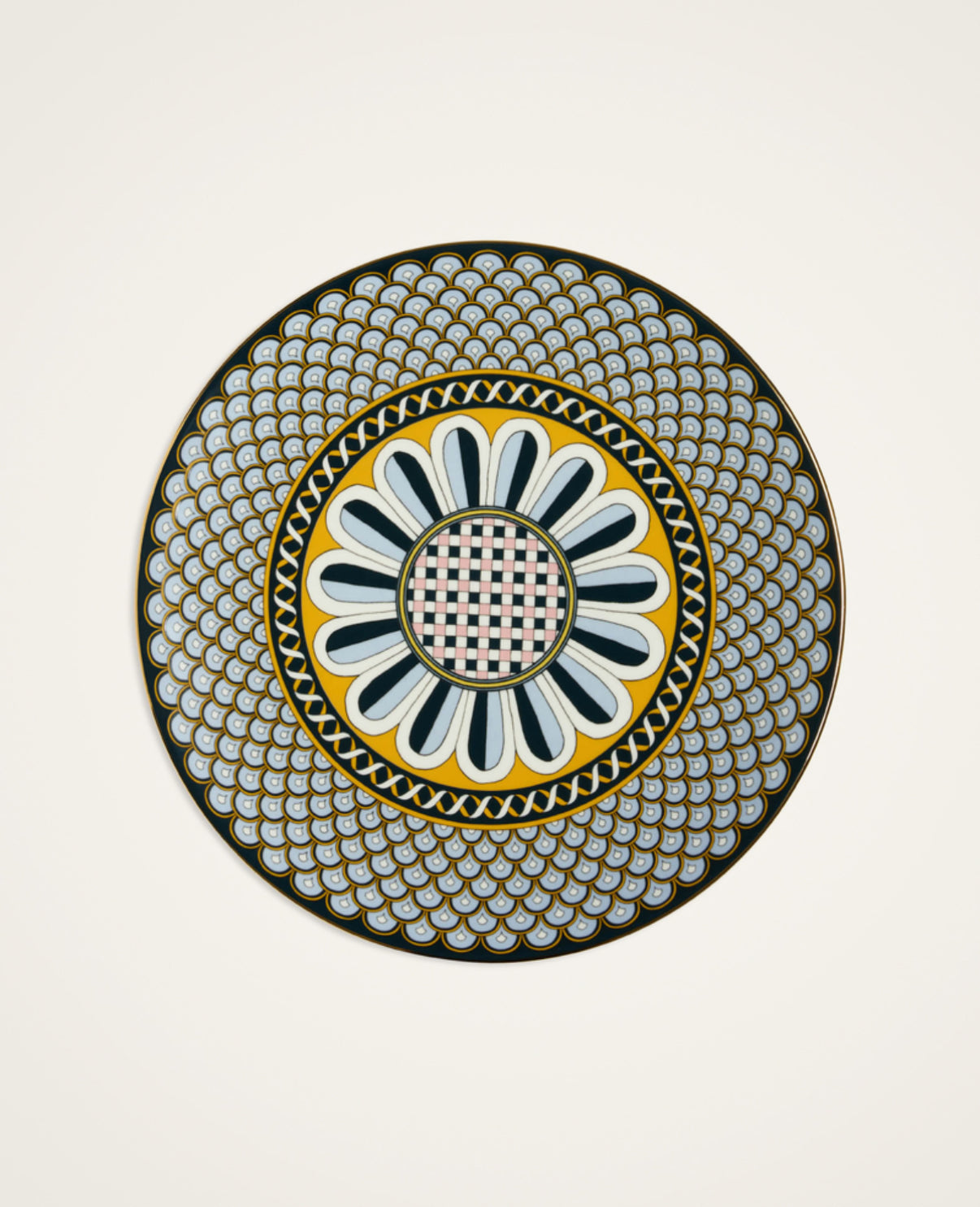 Serving Platter Napoli Midnight Blue in Porcelain