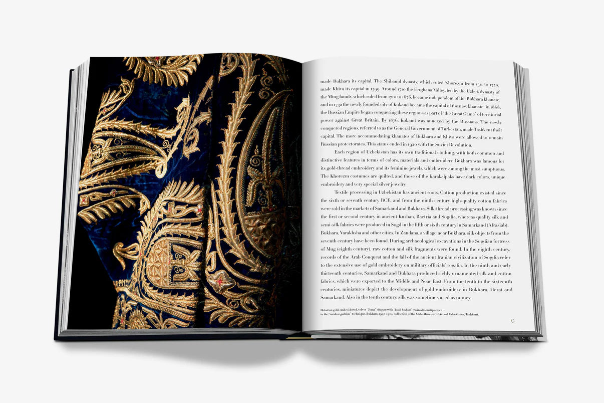 Coffee table book UZBEKISTAN SILK & GOLD: THE MAGNIFICENT ART OF COSTUME