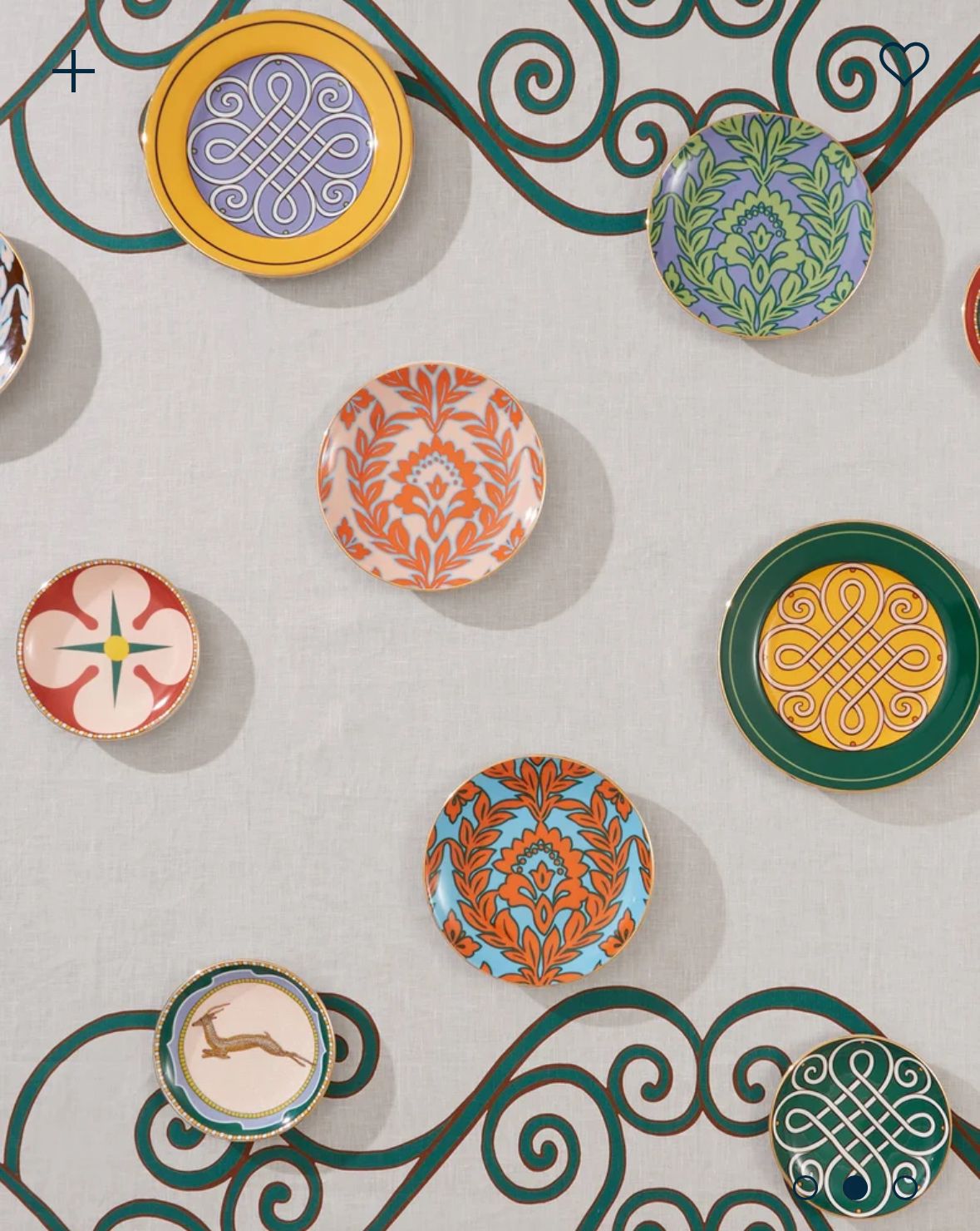 Nave in Porcelain Mini Plate