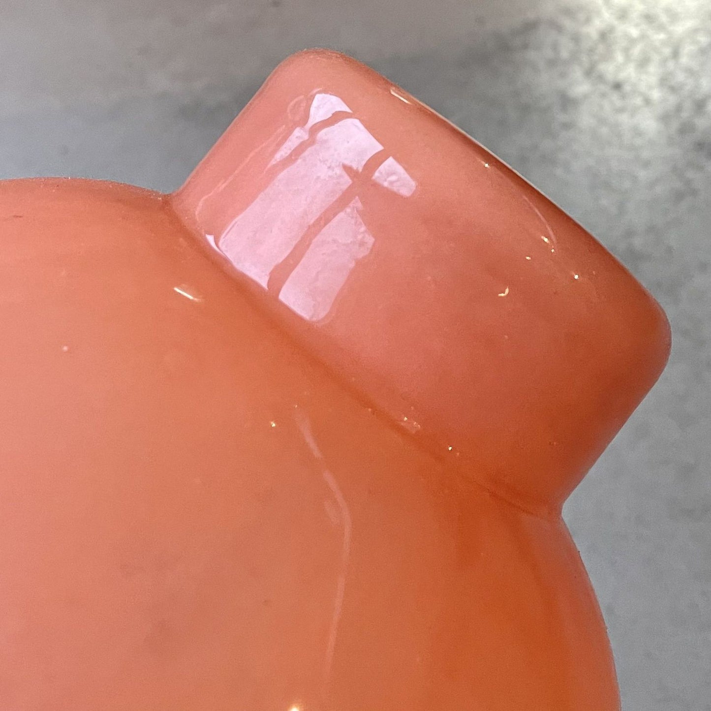 GLAS-VASE "SARINA" ORANGE