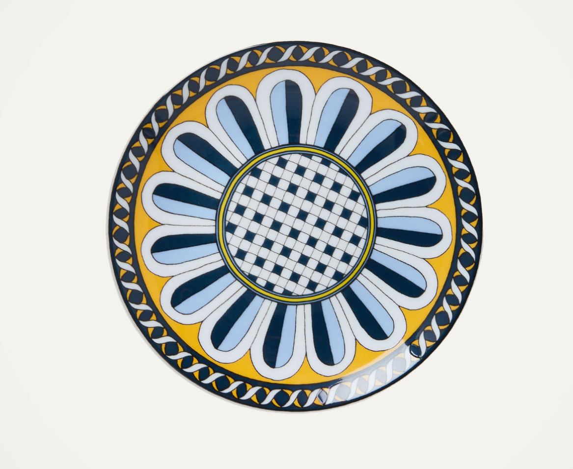 Side Plate Napoli in Porcelain
