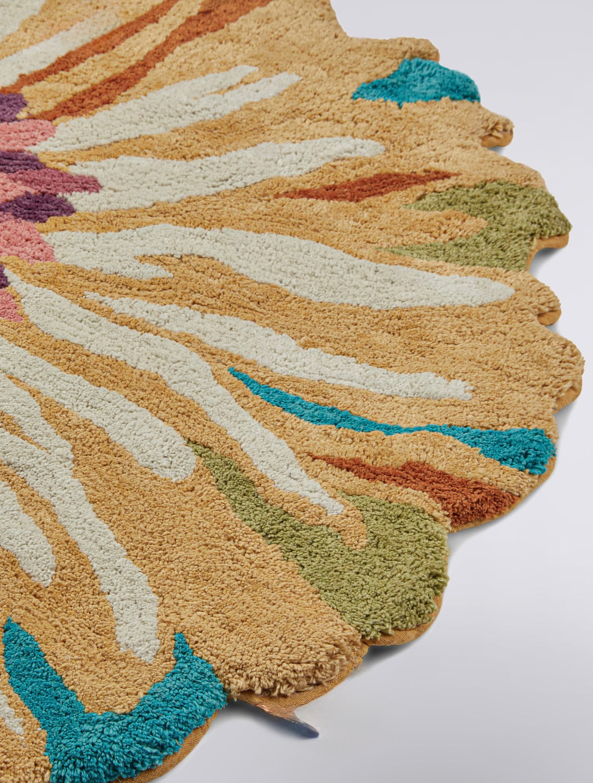 Blandine floral bath mat 80 cm