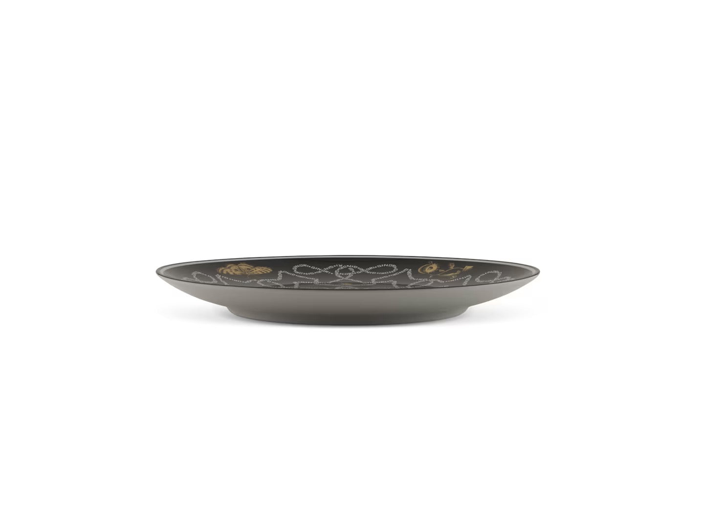 CHARGER PLATE NERO