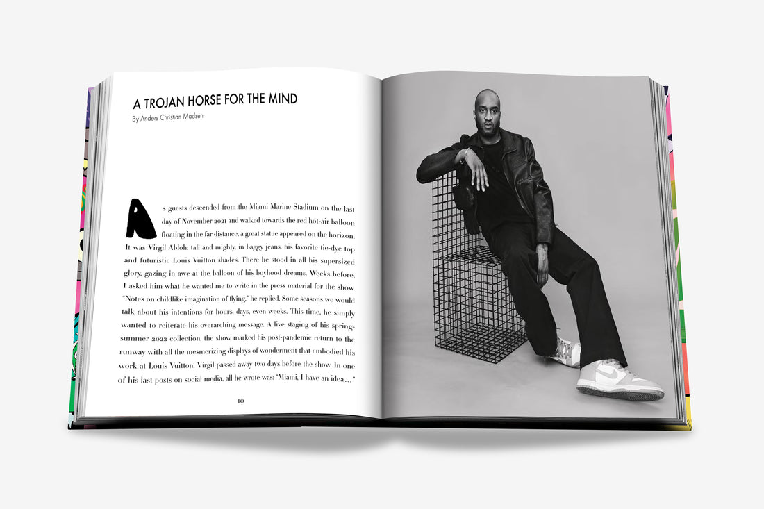 Coffee Table Book Louis Vuitton: Virgil Abloh (Classic Cartoon Cover)