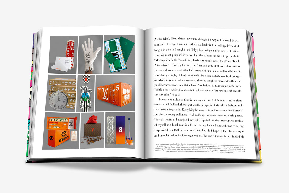 Coffee Table Book Louis Vuitton: Virgil Abloh (Classic Cartoon Cover)