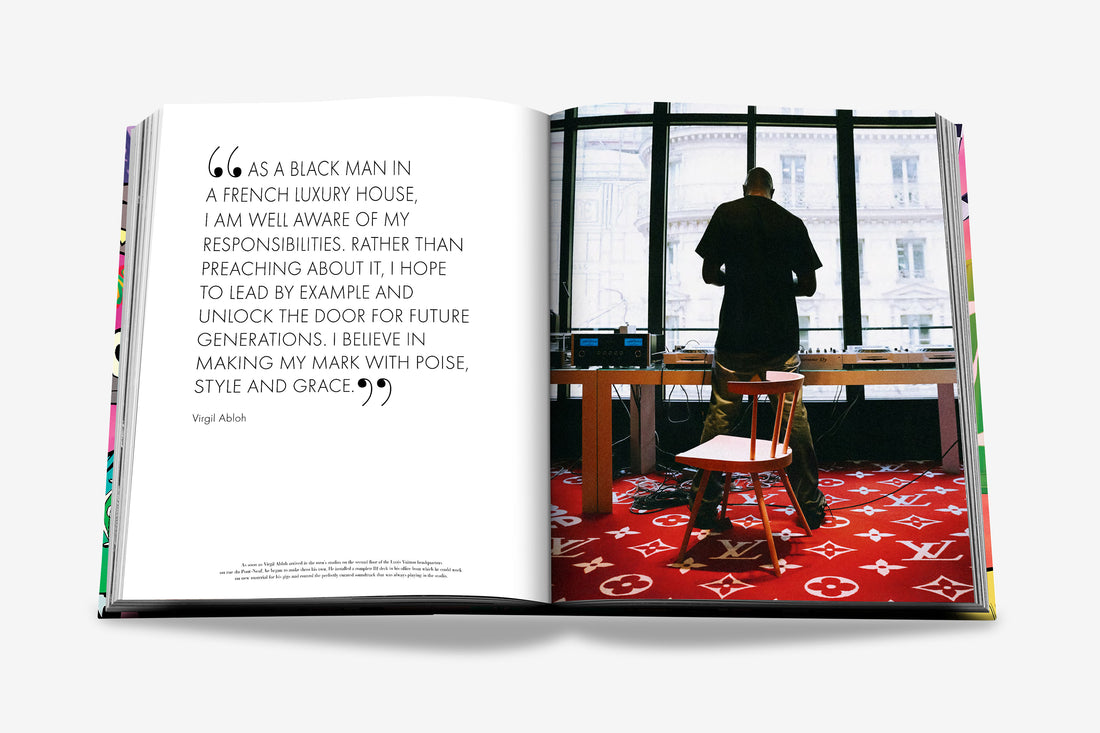 Coffee Table Book Louis Vuitton: Virgil Abloh (Classic Cartoon Cover)