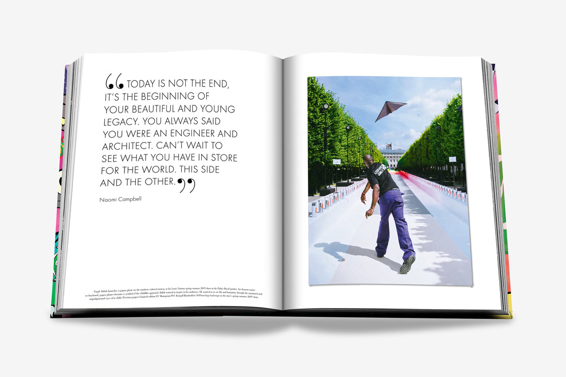 Coffee Table Book Louis Vuitton: Virgil Abloh (Classic Cartoon Cover)