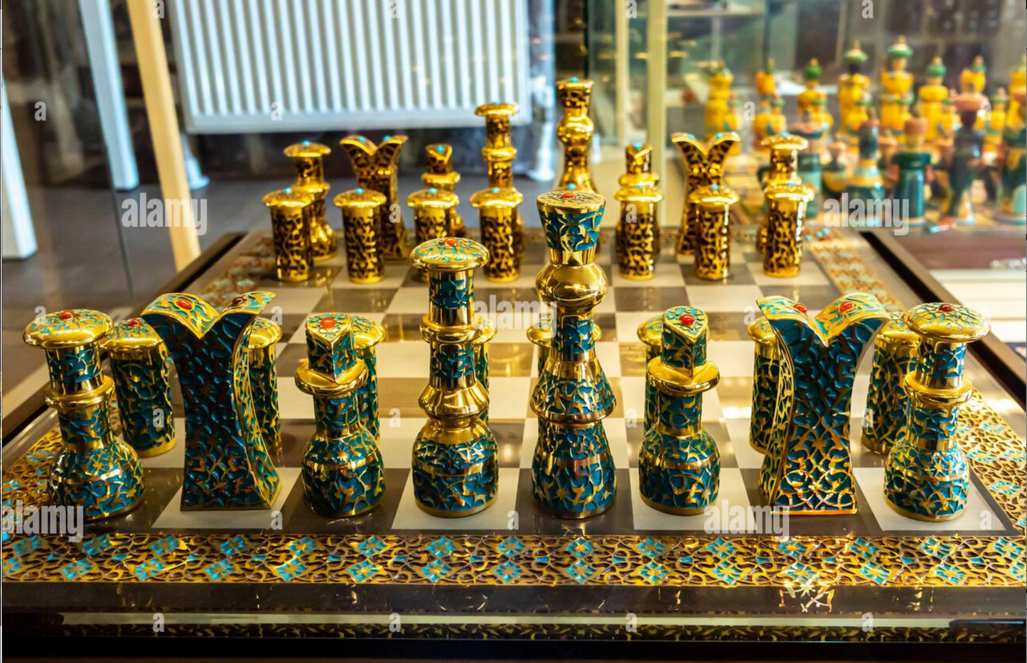 Ottoman Palace themed Chess Set