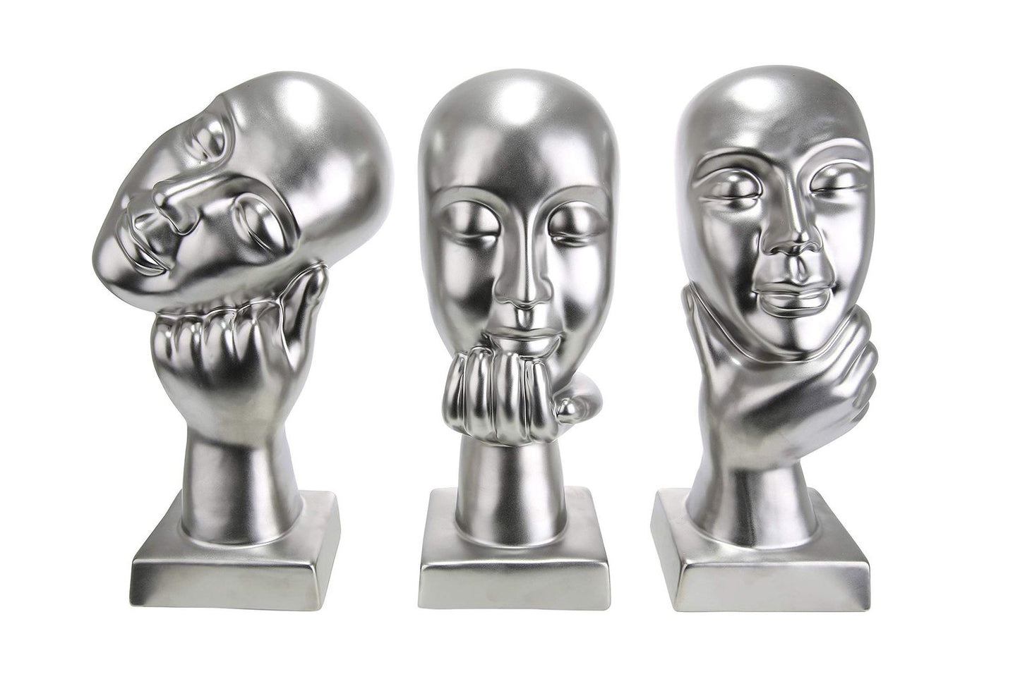 Thinking ceramic  sculpture