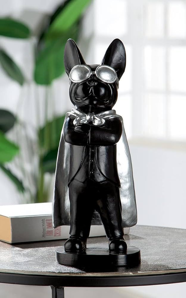 Decorative figure HERO DOG black