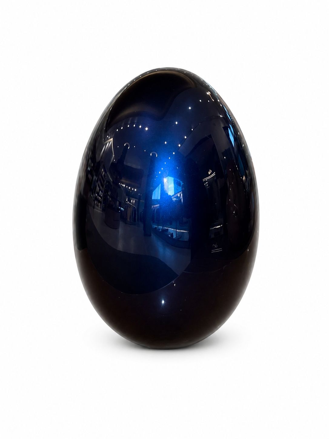 Egg Navy Metallic