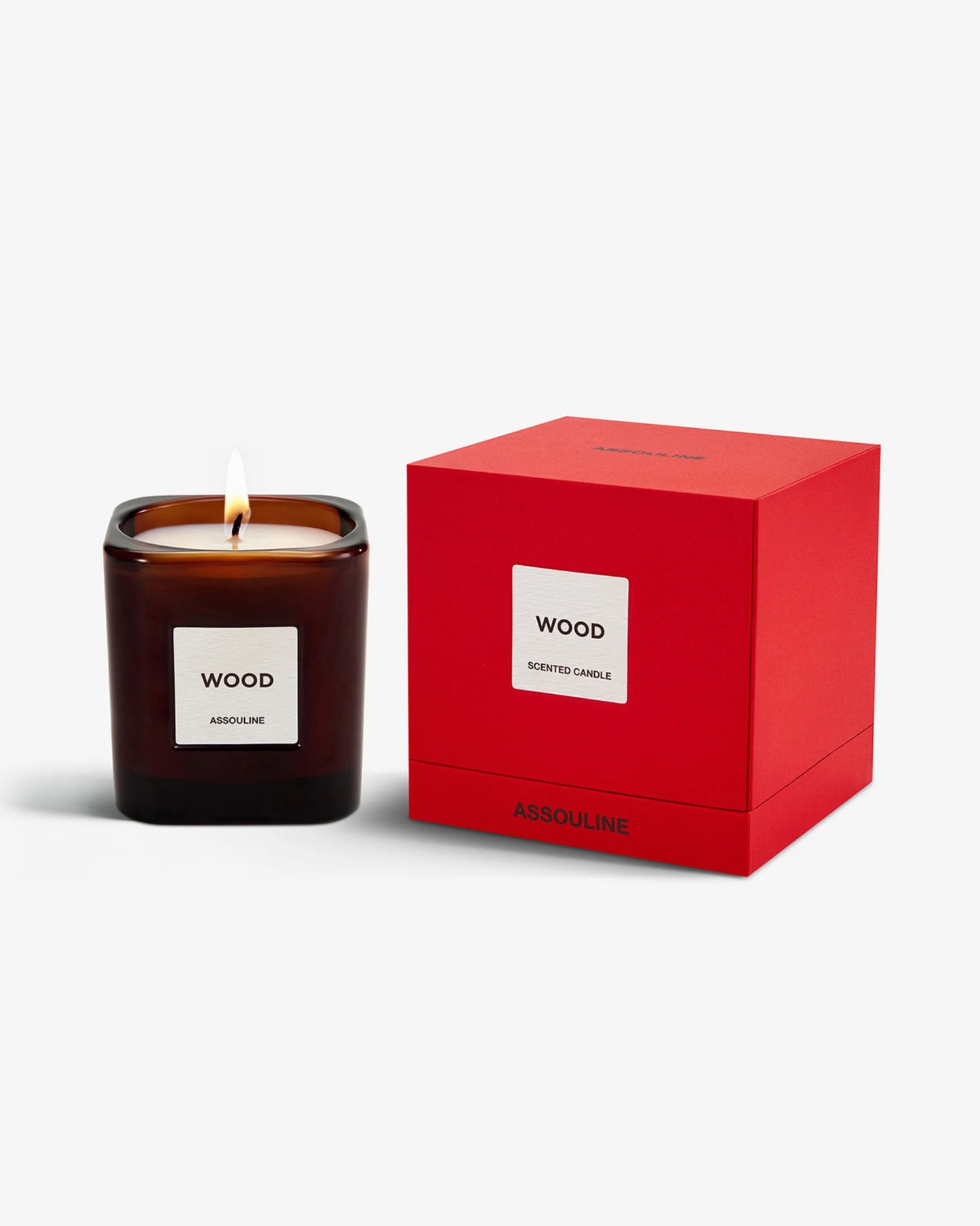 Library Candle Wood