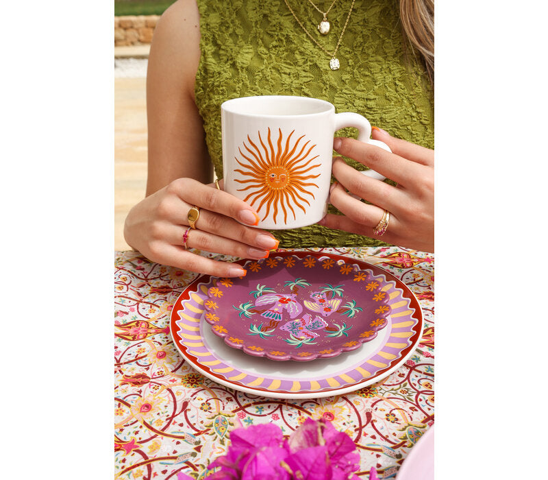 Mug Sunny Face Orange