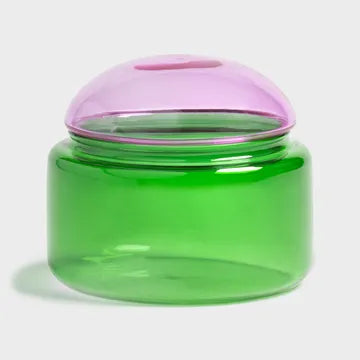 jar puffy green