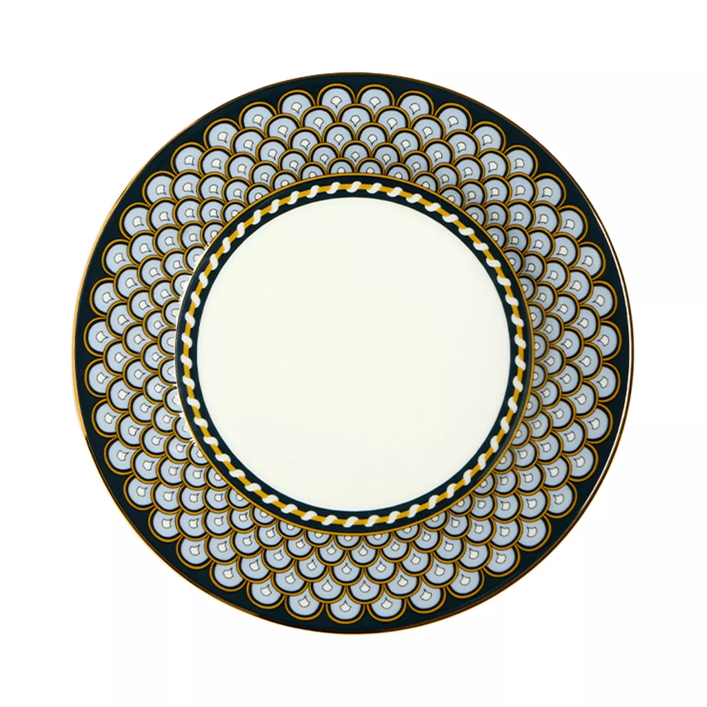 Dessert Plates Set Of 6 Napoli midnight blue in Porcelain