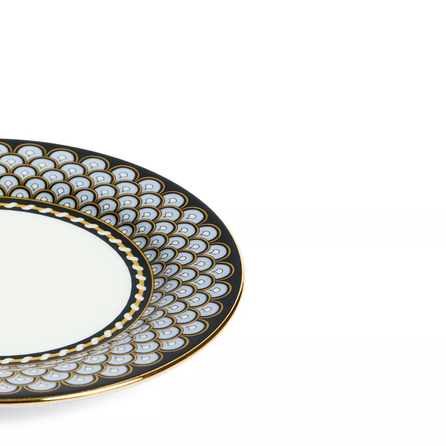 Dessert Plates Set Of 6 Napoli midnight blue in Porcelain