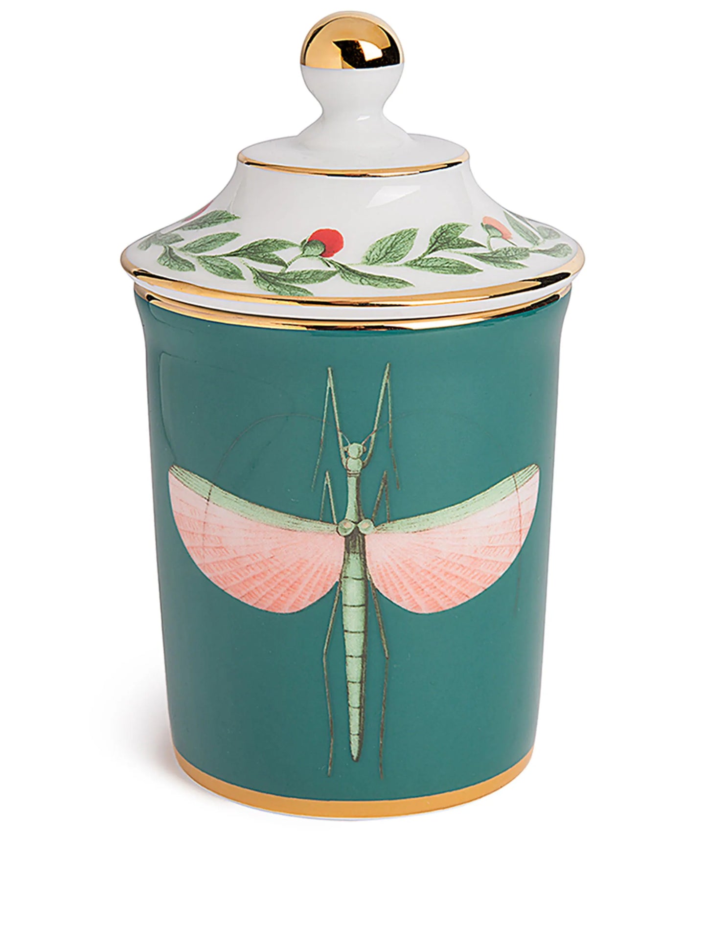 Hand-painted lid mug