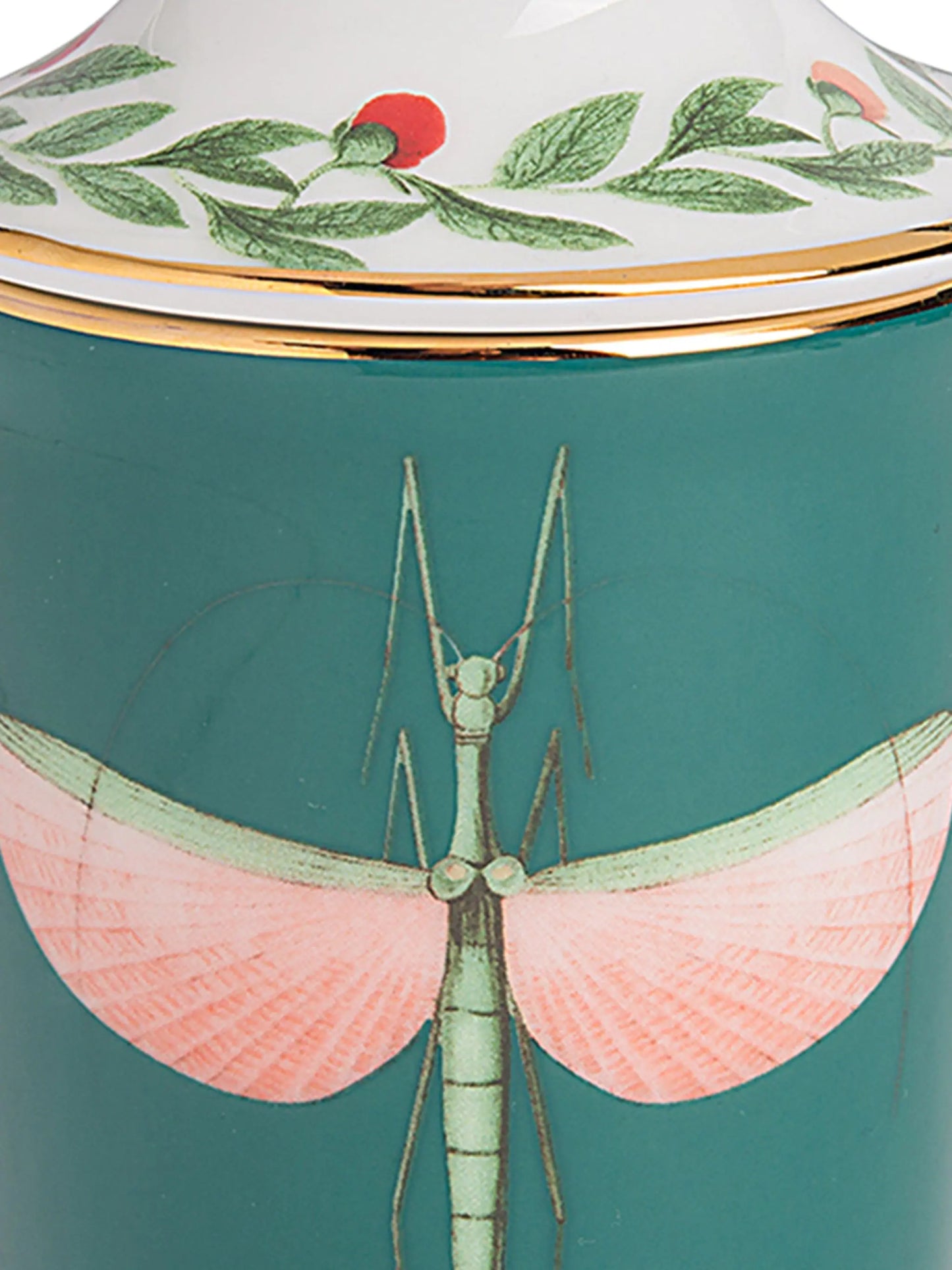 Hand-painted lid mug