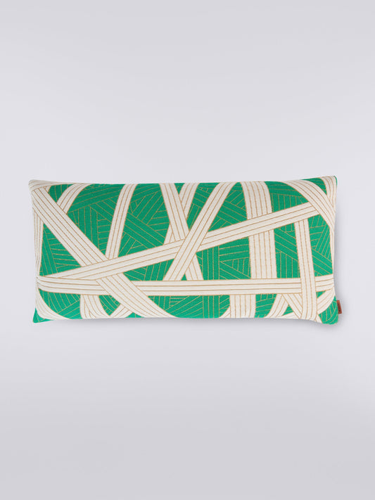 Nastri cushion with stitching 30x60