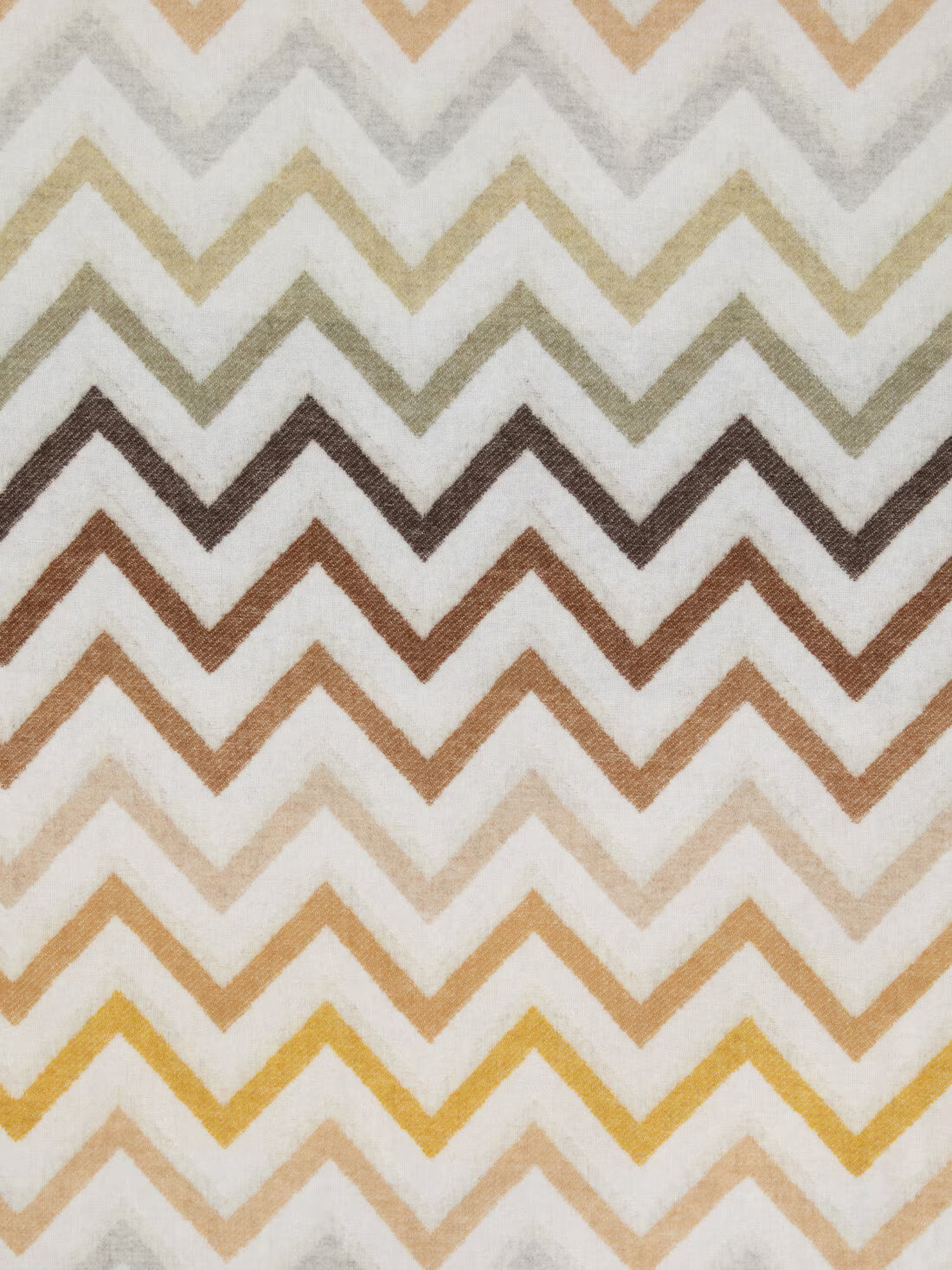 Plaid Watamu 130x190 cm in wool blend zig zag