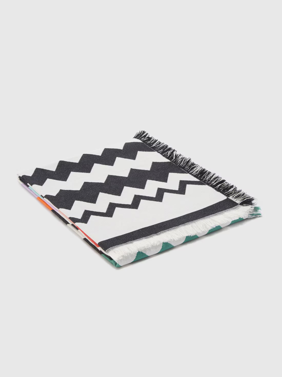 Best fouta beach towel 140x180 cm zig zag in cotton