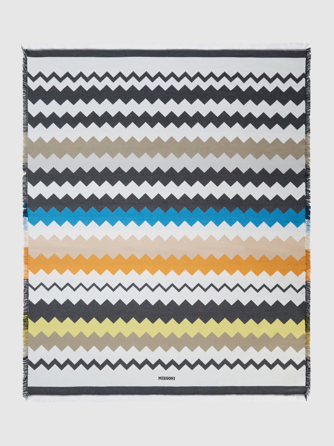 Best fouta beach towel 140x180 cm zig zag in cotton