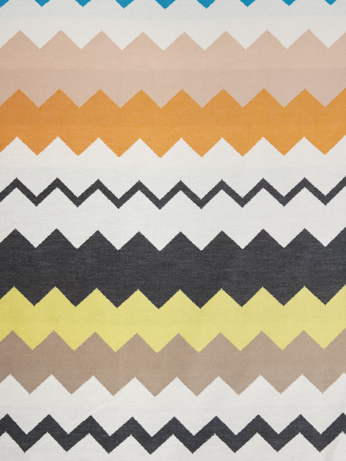 Best fouta beach towel 140x180 cm zig zag in cotton