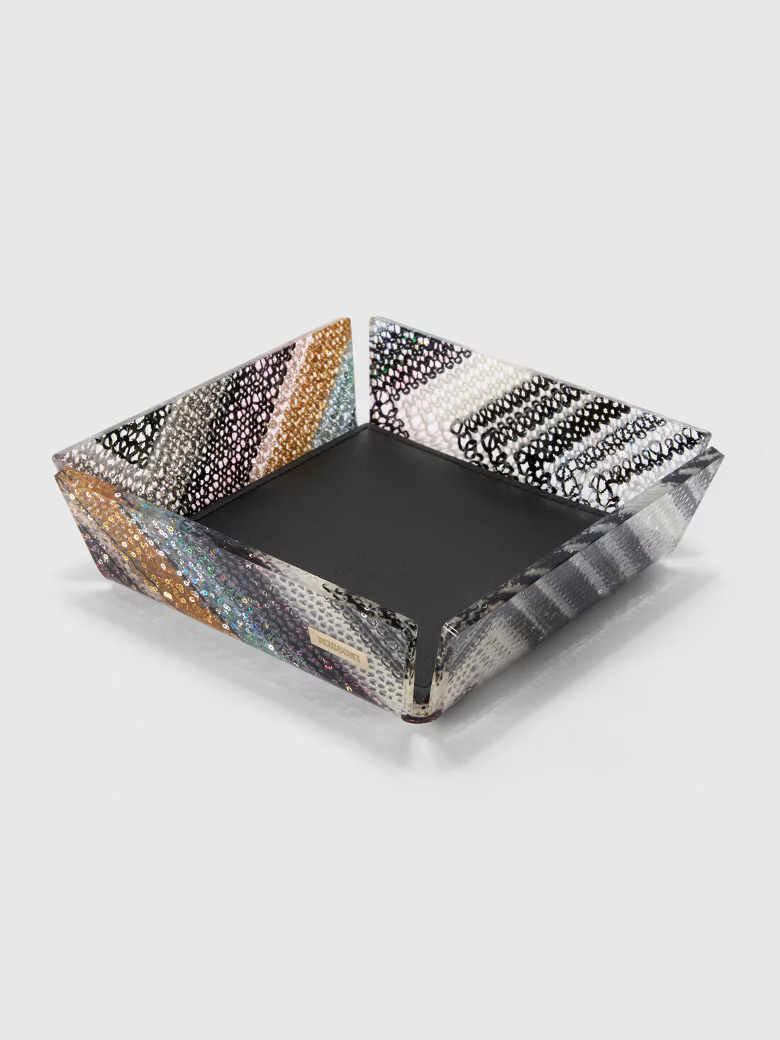 CHEVRON PAILLETTES TRAY