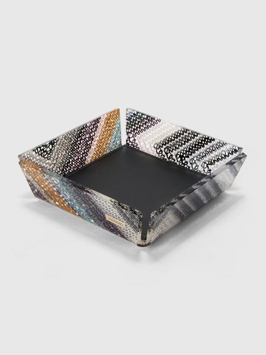 CHEVRON PAILLETTES TRAY