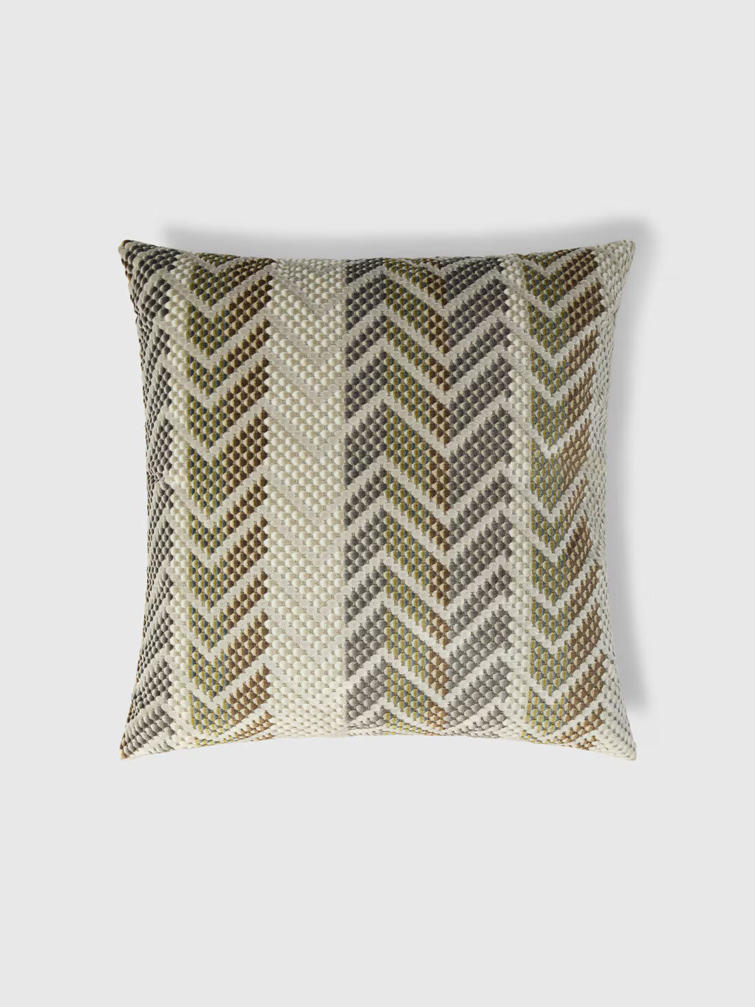 Squame viscose-blend cushion 60x60 cm