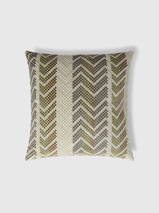 Squame viscose-blend cushion 60x60 cm
