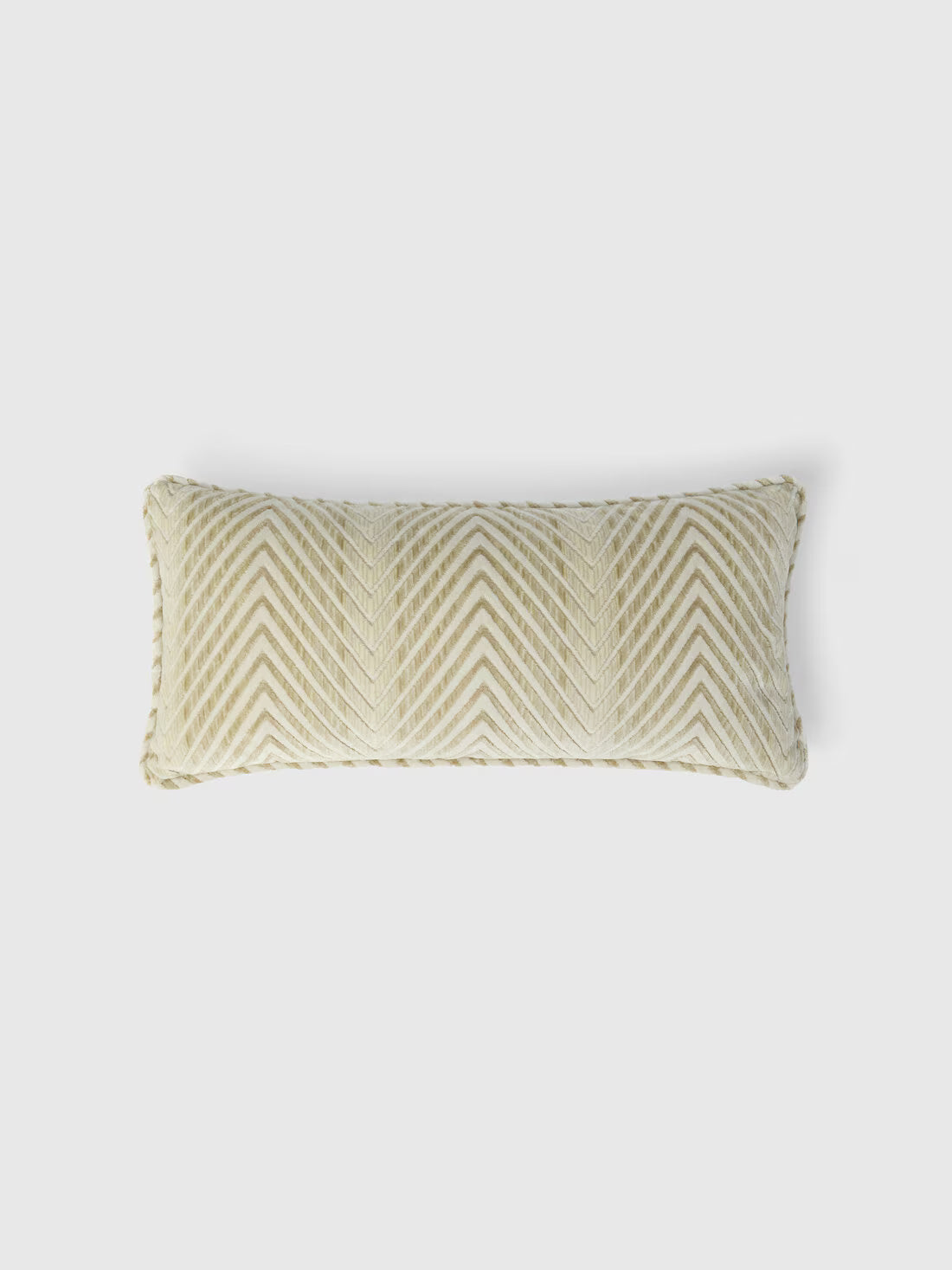 Ziggy 30x60 cm viscose blend zigzag cushion