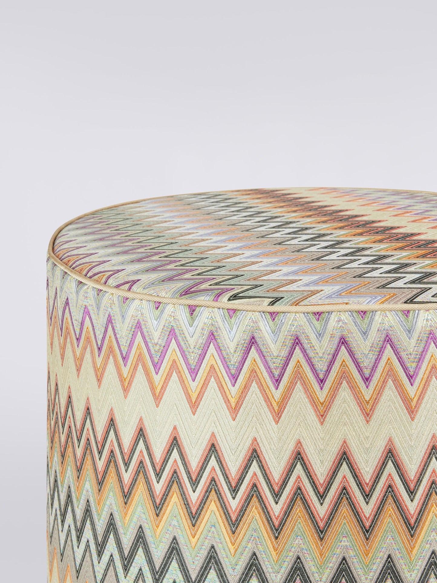 Masuleh Cylinder Pouf Rot.40X30