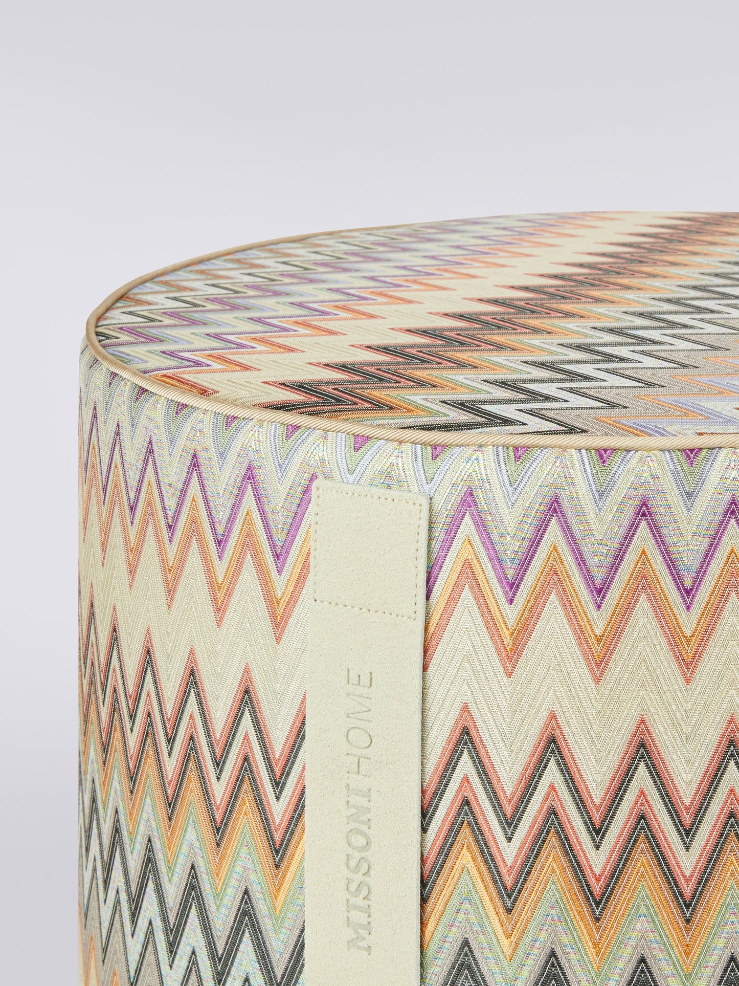 Masuleh Cylinder Pouf Rot.40X30