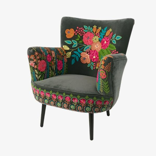 Hand Embroided Armchair