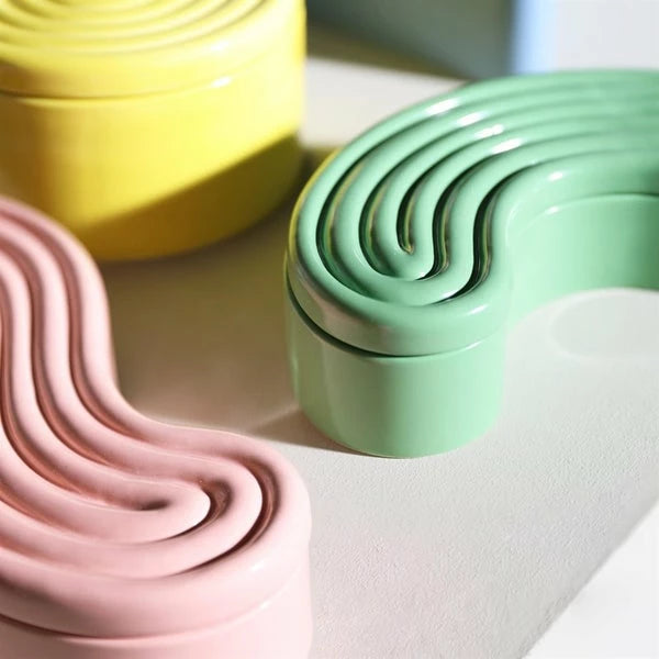 Bean Box ceramic green