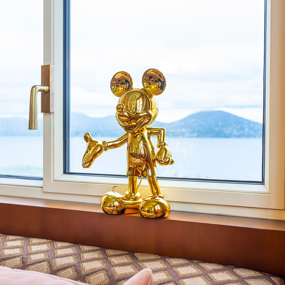 MICKEY WELCOME CHROMED - SMALL