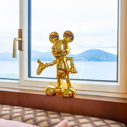 MICKEY WELCOME CHROMED - SMALL