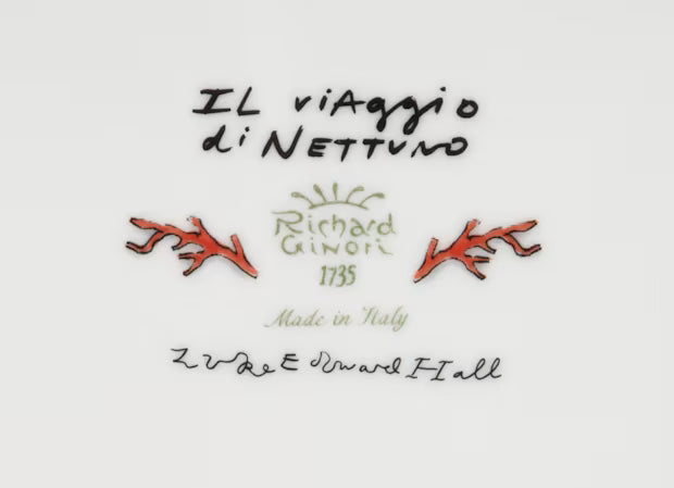 LARGE OVAL PLATTER HORSE