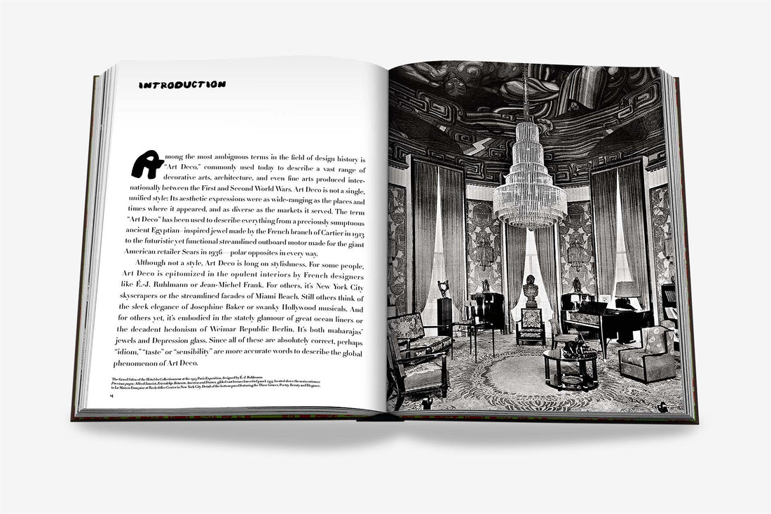 Coffee Table Book Art Deco Style