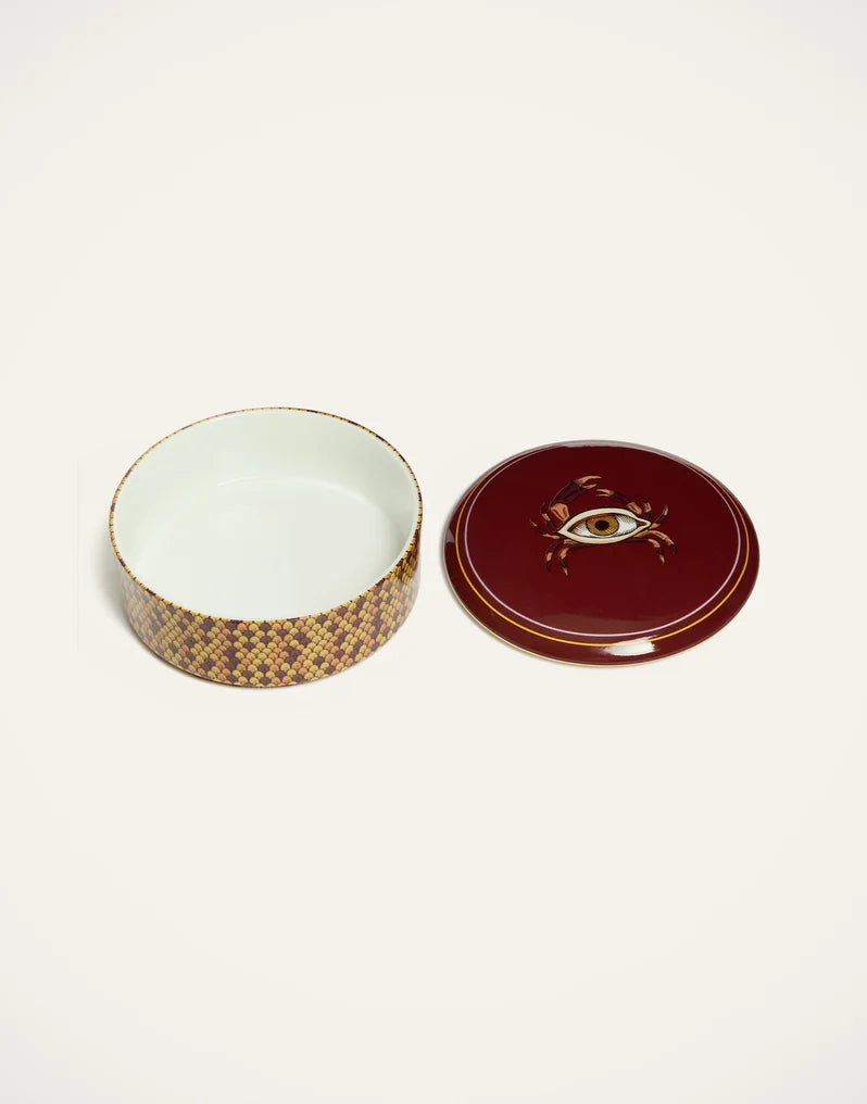 The Crab Bordeaux in Porcelain - Keepsake