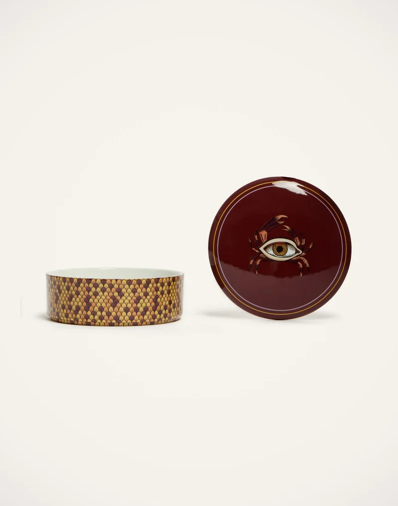 The Crab Bordeaux in Porcelain - Keepsake