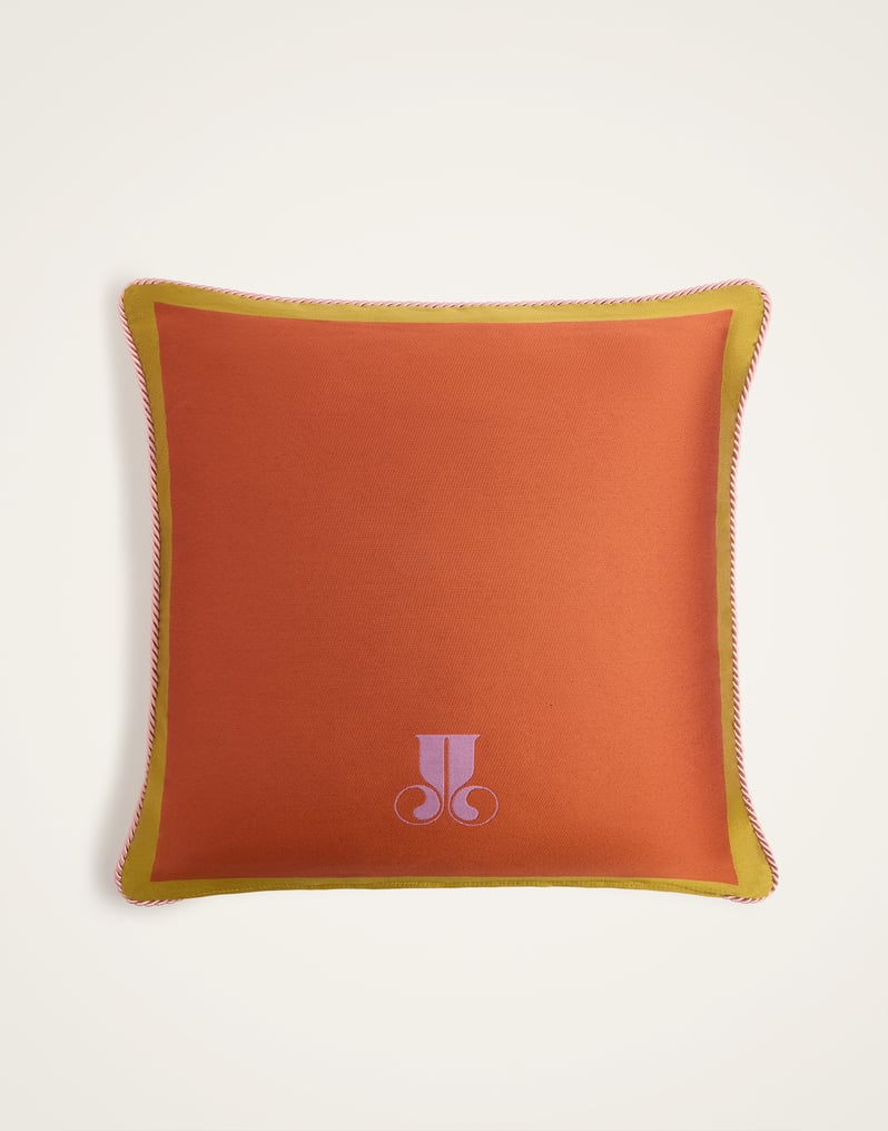 Butterbird Pumpkin in Silky Jacquard Cushion