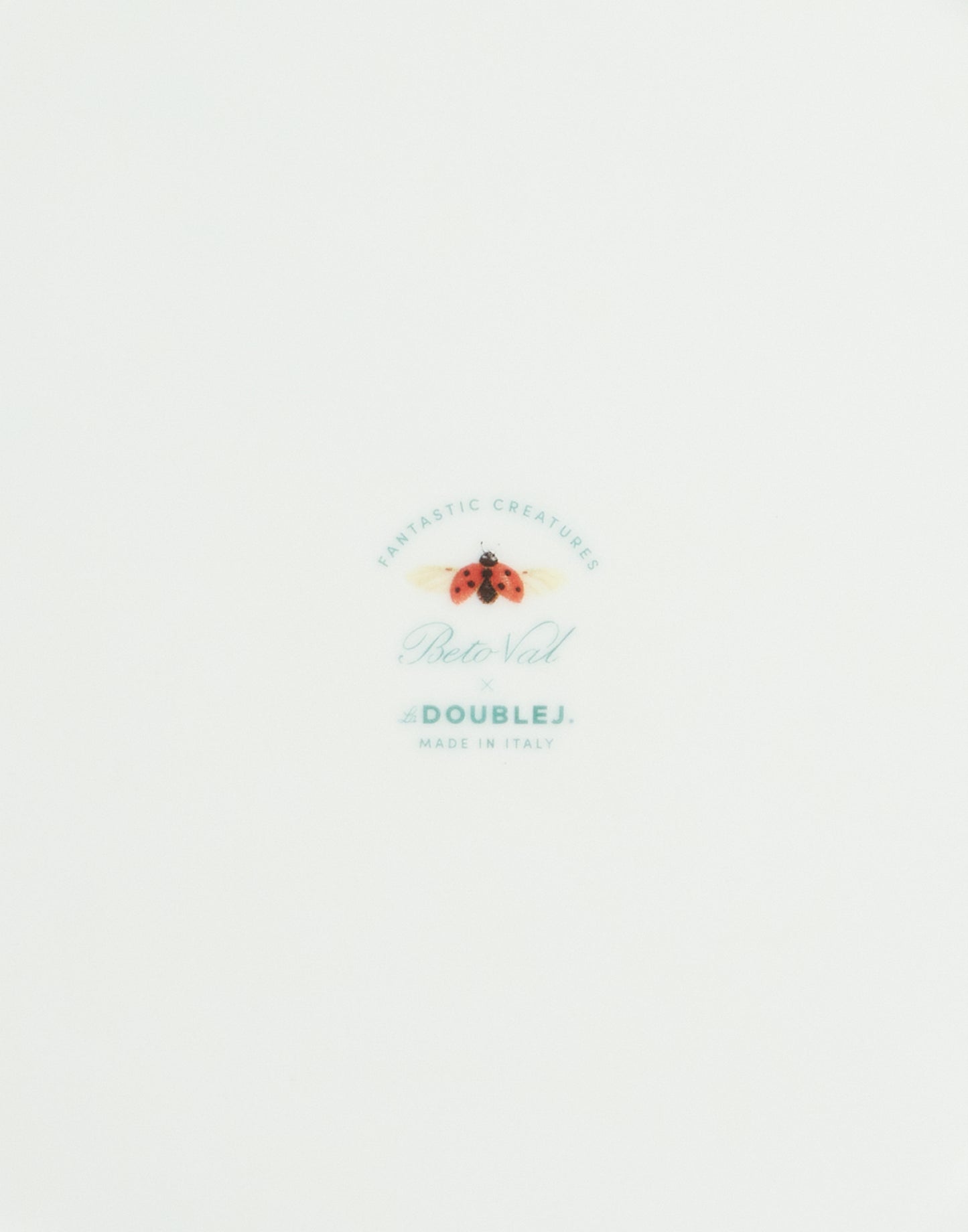 Parrotstem Light Blue in Porcelain Decorative Plate