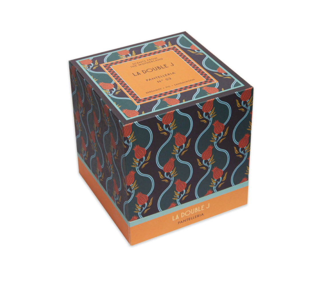 Candle Pantelleria in Ceramic